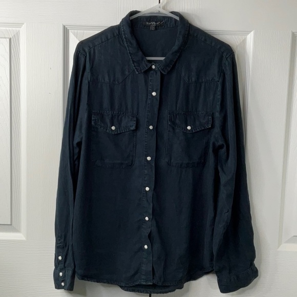 Velvet Heart Los Angeles Women’s Long Sleeve Button Up Size XL - Picture 2 of 8